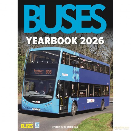 Buses Yearbook 2026 - Alan Millar [KSIĄŻKA]