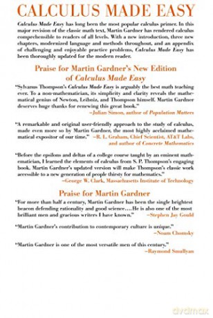 Calculus Made Easy - Martin Gardner [KSIĄŻKA]