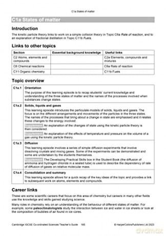 Cambridge IGCSE Co-ordinated Sciences Teacher Guide (Collins Cambridge IGCSE) - Malcolm Bradley [KSIĄŻKA]