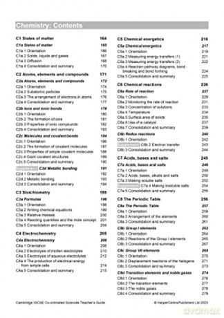 Cambridge IGCSE Co-ordinated Sciences Teacher Guide (Collins Cambridge IGCSE) - Malcolm Bradley [KSIĄŻKA]