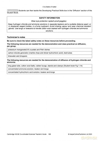 Cambridge IGCSE Co-ordinated Sciences Teacher Guide (Collins Cambridge IGCSE) - Malcolm Bradley [KSIĄŻKA]