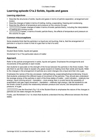 Cambridge IGCSE Co-ordinated Sciences Teacher Guide (Collins Cambridge IGCSE) - Malcolm Bradley [KSIĄŻKA]
