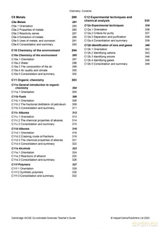 Cambridge IGCSE Co-ordinated Sciences Teacher Guide (Collins Cambridge IGCSE) - Malcolm Bradley [KSIĄŻKA]