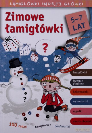 Zimowe łamigłówki mądrej główki [KSIĄŻKA]