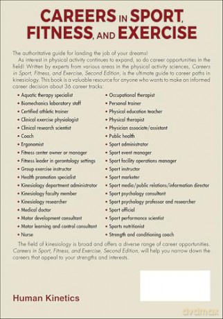 Careers in Sport, Fitness, and Exercise: A Guide to Kinesiology Professions - American Kinesiology Association [KSIĄŻKA]
