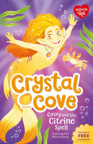 Casey and the Citrine Spell (Crystal Cove) - Magical mermaid fiction, perfect for crystal-lovers ages 7-9! - Red [KSIĄŻKA]