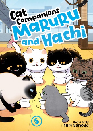 Cat Companions Maruru and Hachi Vol. 5 - Yuri Sonoda [KOMIKS]