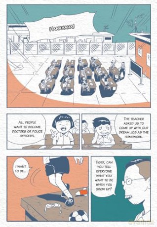 Cat Mask Boy - Linus Liu [KOMIKS]