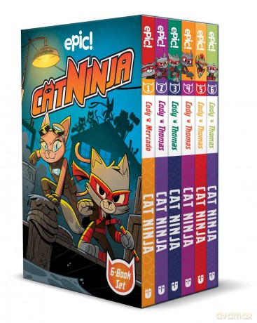 Cat Ninja Box Set Books 1-6 - Matthew Cody [KSIĄŻKA]