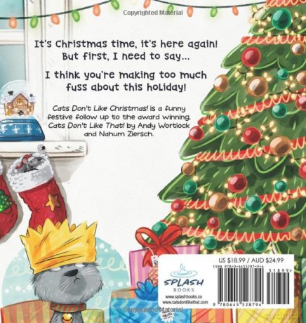 Cats Don't Like Christmas!: A Hilarious Holiday Children's Book for Kids Ages 3-7: 2 - Andy Wortlock [KSIĄŻKA]