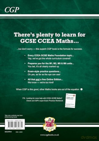 CCEA GCSE Maths Revision Guide: Foundation (with Online Edition): for the 2026 and 2027 exams (CGP GCSE Northern Ireland) - CGP Books [KSIĄŻKA]