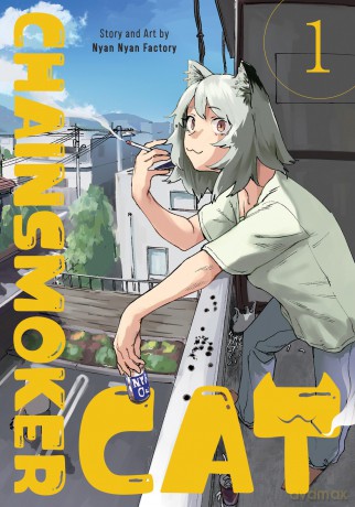 Chainsmoker Cat Vol. 1 - Nyan Nyan Factory [KOMIKS]