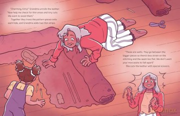 Charlotte's New Moccasins - Jenn Moudahi [KSIĄŻKA]
