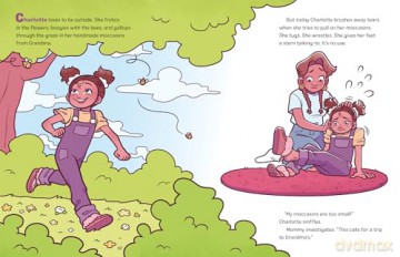 Charlotte's New Moccasins - Jenn Moudahi [KSIĄŻKA]