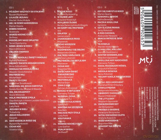 65 najpiękniejszych kolęd polskich [3CD]