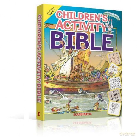 Children's Activity Bible: For Children Ages 4-7 - Leah Jensen [KSIĄŻKA]