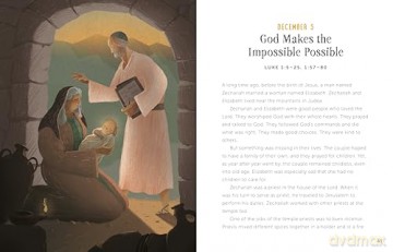 Childrens Advent Stories for Bedtime (Fully Illustrated): Celebrate the True Meaning of Christmas - Julie Lavender [KSIĄŻKA]