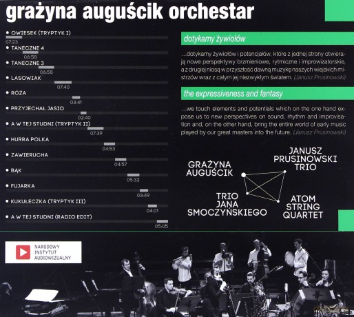 Grażyna Auguścik Orchestra: Inspired By Lutosławski [CD]