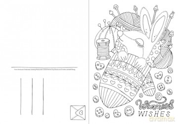 Christmas Coloring Postcards: 20 Festive Holiday Cards to Color, Sign, and Send: 2 (Color and Connect) - Emelie Lidehäll Öberg [KSIĄŻKA]