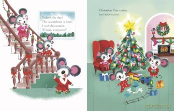Christmas Day Cheer (Little Golden Book) - Deb Adamson [KSIĄŻKA]