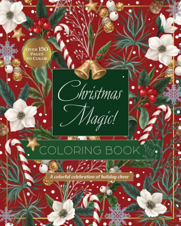 Christmas Magic Coloring Book (Chartwell Deluxe Spredges Editions) - Editors of Chartwell Books [KSIĄŻKA]
