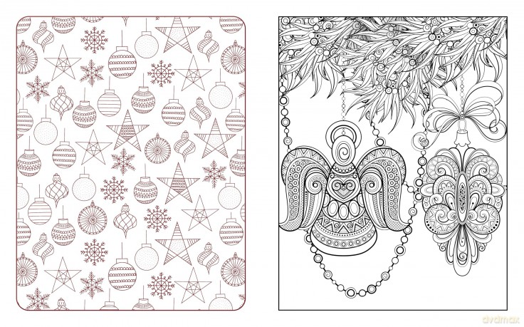 Christmas Magic Coloring Book (Chartwell Deluxe Spredges Editions) - Editors of Chartwell Books [KSIĄŻKA]