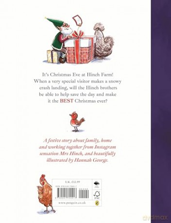 Christmas on Hinch Farm: A magical festive story (The Adventures of the Hinch Brothers, 2) - Mrs Hinch [KSIĄŻKA]