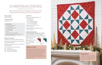 Christmas Quilting: Festive Stitches: 11 Holiday Designs - Annie's Attic [KSIĄŻKA]