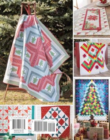 Christmas Quilting: Festive Stitches: 11 Holiday Designs - Annie's Attic [KSIĄŻKA]
