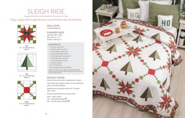 Christmas Quilting: Festive Stitches: 11 Holiday Designs - Annie's Attic [KSIĄŻKA]