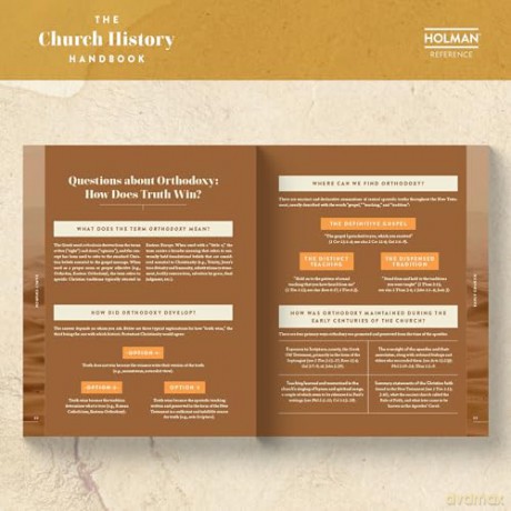 Church History Handbook, Mocha Cloth Over Board, The [KSIĄŻKA]