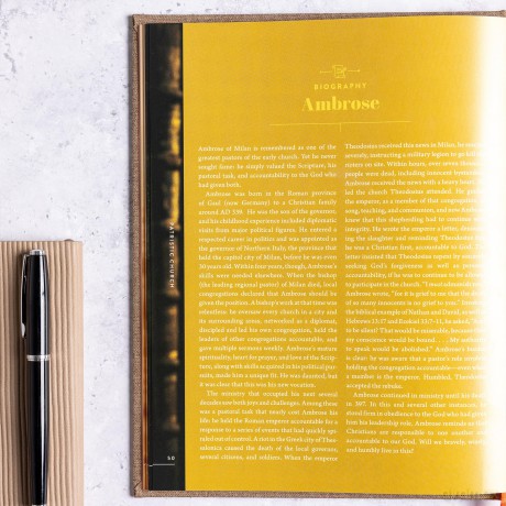 Church History Handbook, Mocha Cloth Over Board, The [KSIĄŻKA]