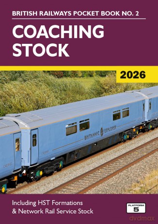 Coaching Stock 2026: Including HST Formations and Network Rail Service Stock (British Railways Pocket Books) - Robert Pritchard [KSIĄŻKA]