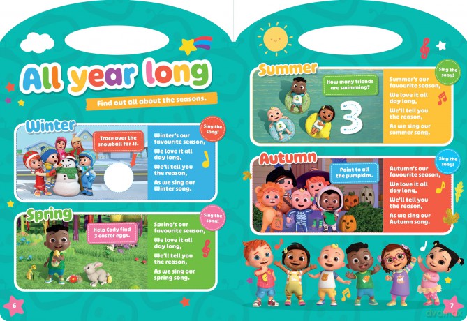 Cocomelon Official My 1st Annual 2026 - Board Book Annual - Little Brother Books [KSIĄŻKA]