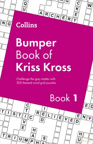 Collins Bumper Book of Kriss Kross book 1: 300 themed word grid puzzles (Collins Kriss Kross) - Collins Puzzles [KSIĄŻKA]