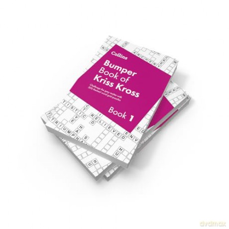 Collins Bumper Book of Kriss Kross book 1: 300 themed word grid puzzles (Collins Kriss Kross) - Collins Puzzles [KSIĄŻKA]