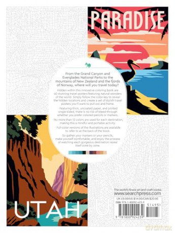 Color by Numbers: Nature: 40 mystery pictures to reveal (Colour by Numbers) - Search Press [KSIĄŻKA]