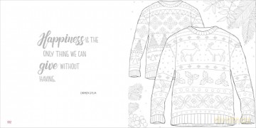 Color Christmas Bright: A Very Merry Coloring Book for Adults - Frechverlag [KSIĄŻKA]