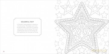 Color Christmas Bright: A Very Merry Coloring Book for Adults - Frechverlag [KSIĄŻKA]