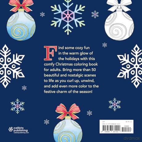 Color Christmas Bright: A Very Merry Coloring Book for Adults - Frechverlag [KSIĄŻKA]