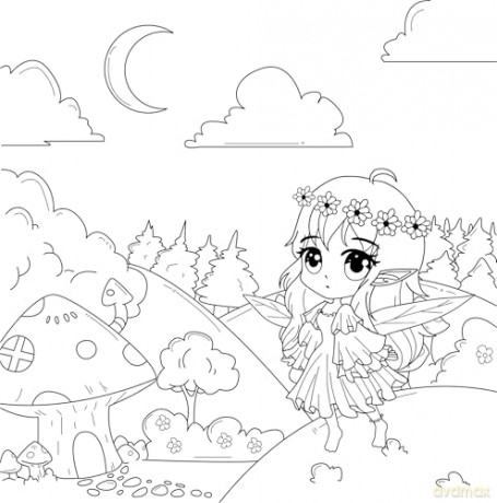 Color Me Chibi: A Coloring Book Featuring 75 Scenes of Kawaii Creatures, Food, Pets, and More - Editors of Ulysses P [KSIĄŻKA]