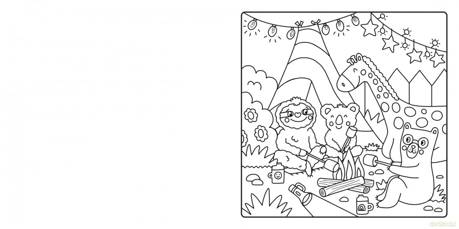 Colour Your Happy: Relax with this calming colouring book for all ages, featuring cute animal friends and cosy scenes - the perfect Christmas gift! (My Happy Feelings) - Emily Coxhead [KSIĄŻKA]