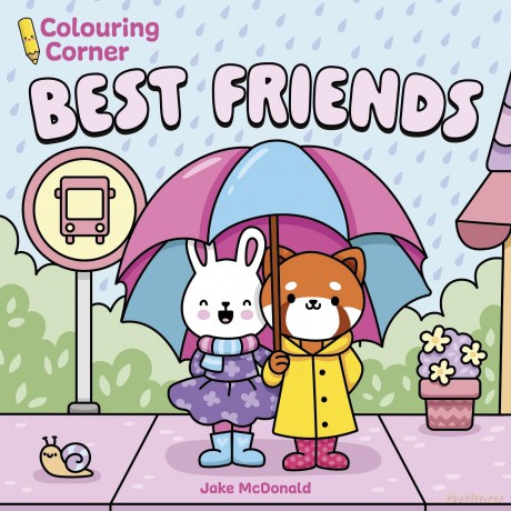 Colouring Corner: Best Friends - Jake McDonald [KSIĄŻKA]