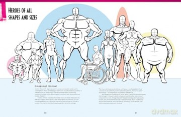 Comic Art Superheroes: Your Master Guide to Drawing Awesome Heroes, Villains and Monsters - Sam Hart [KSIĄŻKA]