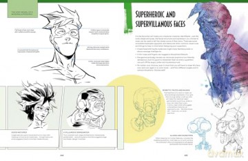 Comic Art Superheroes: Your Master Guide to Drawing Awesome Heroes, Villains and Monsters - Sam Hart [KSIĄŻKA]