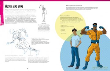 Comic Art Superheroes: Your Master Guide to Drawing Awesome Heroes, Villains and Monsters - Sam Hart [KSIĄŻKA]