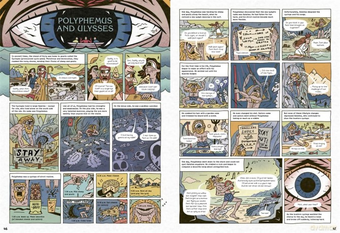 Comic Strip Myths: Myths, Gods and Gladiators in Ancient Rome - Stephen Davies [KSIĄŻKA]