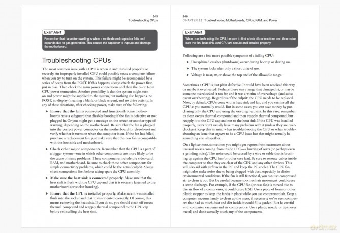 CompTIA A+ Core 1 (220-1201) and Core 2 (220-1202) Exam Cram - David Bayne [KSIĄŻKA]
