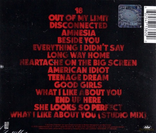 5 Seconds Of Summer: Livesos (PL) [CD]