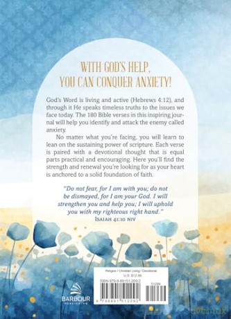 Conquering Anxiety God's Way: A 6-Month Devotional Journal for Women - Carey Scott [KSIĄŻKA]